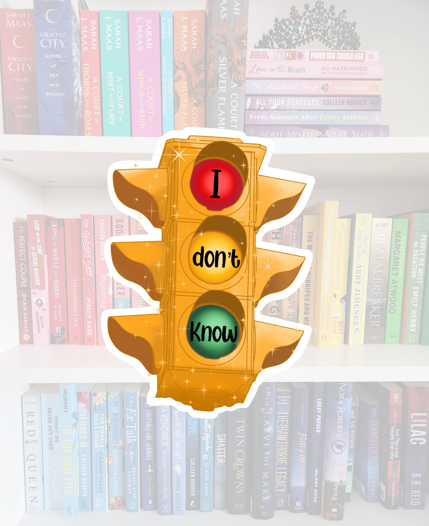 Traffic Light - I Don’t know | Swiftie | Lyrics | Kindle Sticker