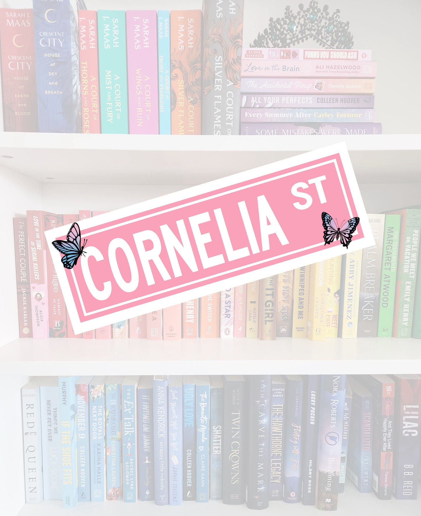 Cornelia Street Sign - Vinyl sticker | Water resistant | Swiftie | Lyrics | Kindle Sticker