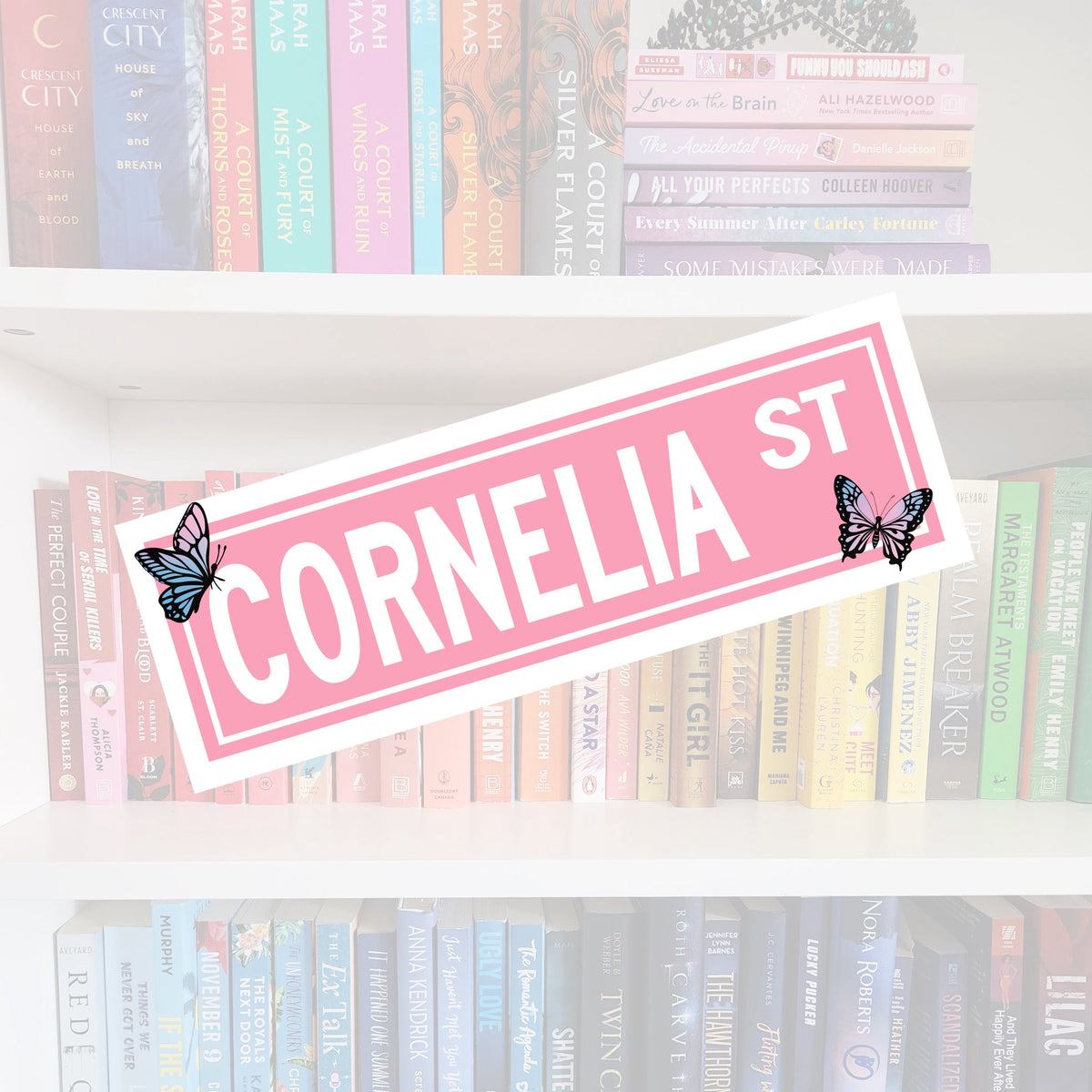 Cornelia Street Sign - Vinyl sticker | Water resistant | Swiftie | Lyrics | Kindle Sticker