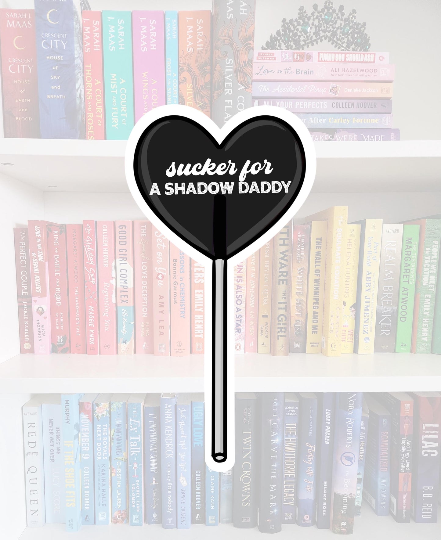 Sucker for… - bookish stickers / booktok / book addict / whimsy / reader / water resistant | bookish gifts | kindle