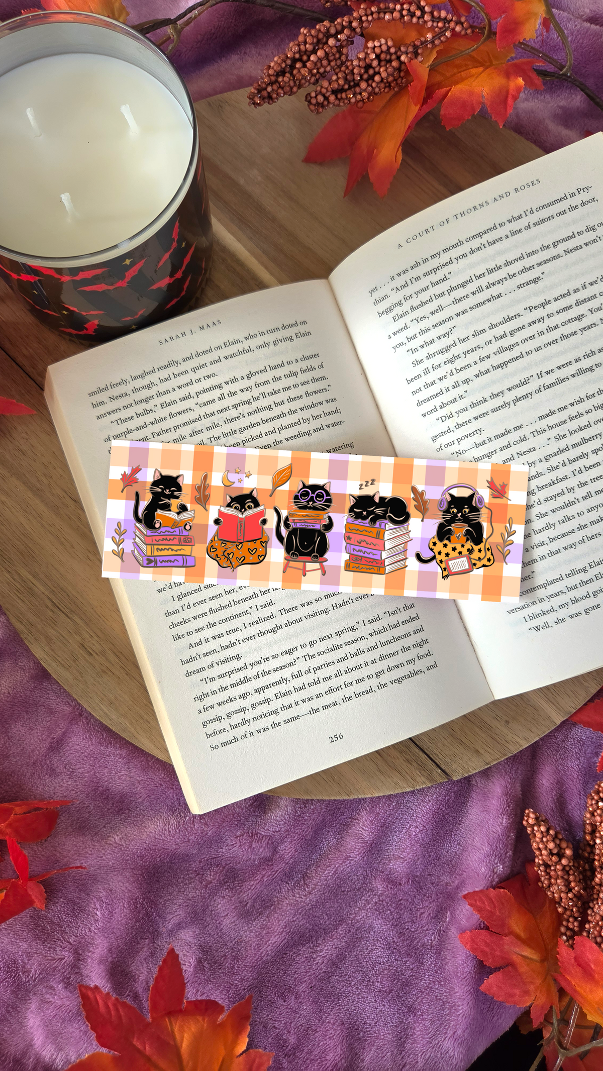 Cozy Cats Bookmark