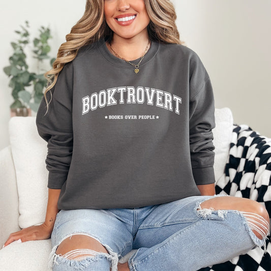 Pages & Pleasures Ottawa pre-order  - Booktrovert crewneck