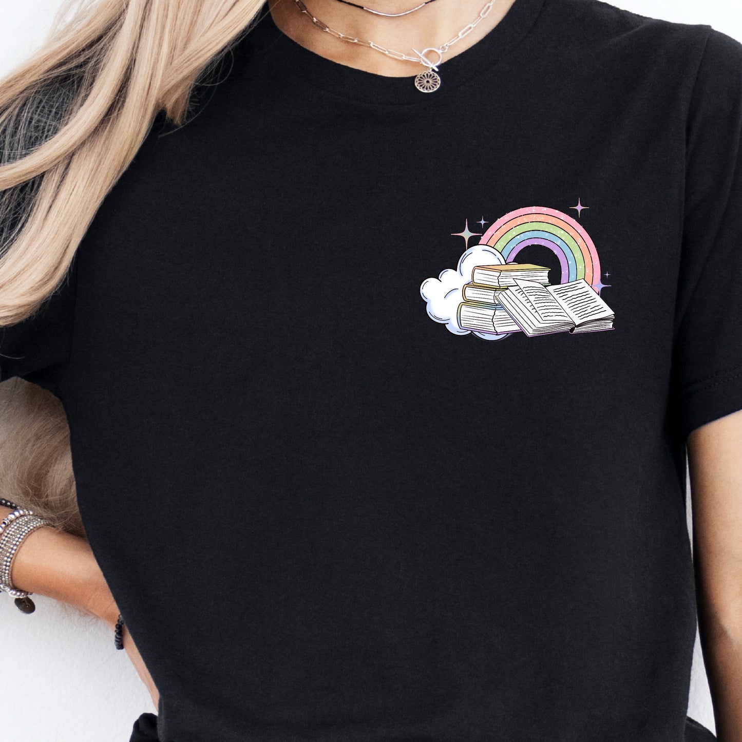 Read Books. Be Kind. Stay Weird - rainbow bookish tee | reading shirt | t-shirt