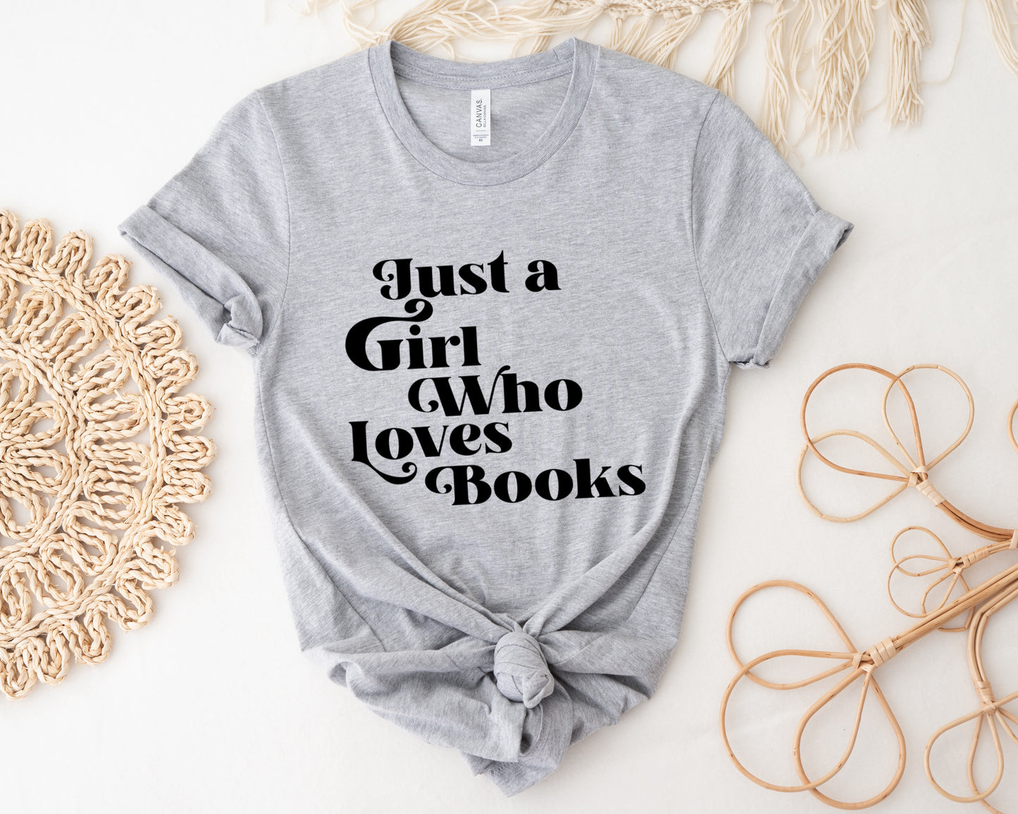 Just A Girl Who Loves Books - Bookish T-shirt