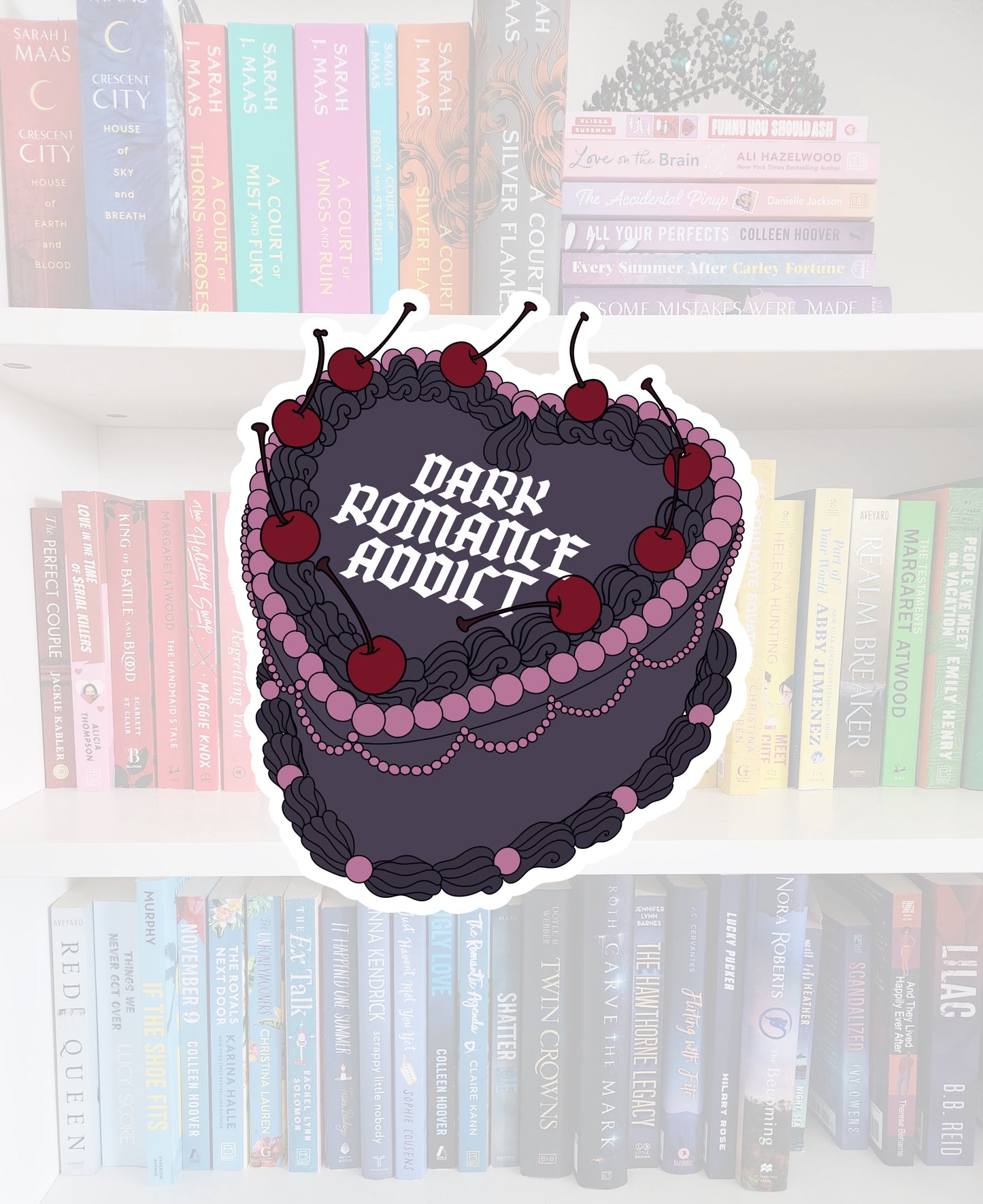 Dark romance addict - vinyl sticker