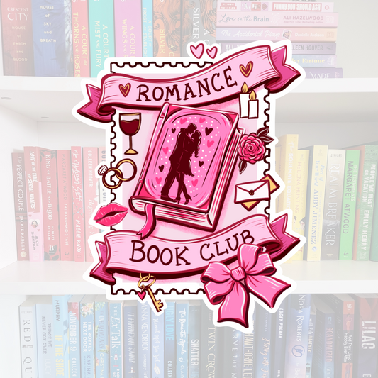 Book Genre Stamps- bookish vinyl sticker | book merch | water resistant