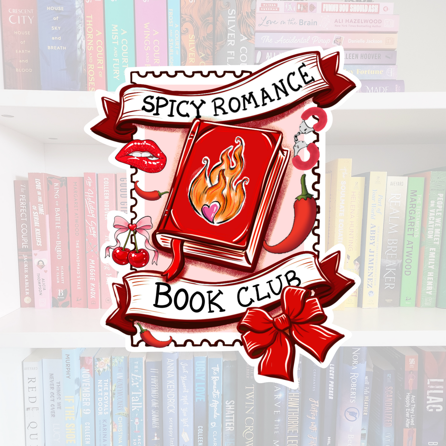Book Genre Stamps- bookish vinyl sticker | book merch | water resistant