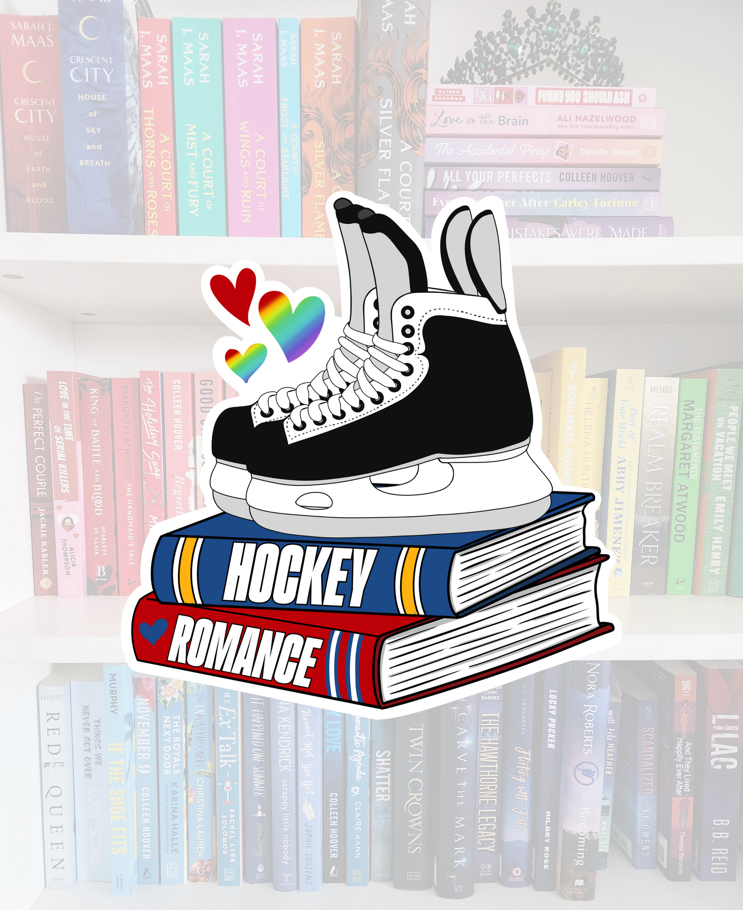 Hockey Romance - bookish sticker | Heated Rivalry inspired