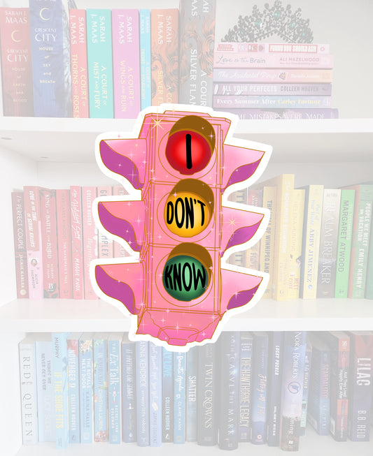 Traffic Light - I Don’t know | Swiftie | Lyrics | Kindle Sticker