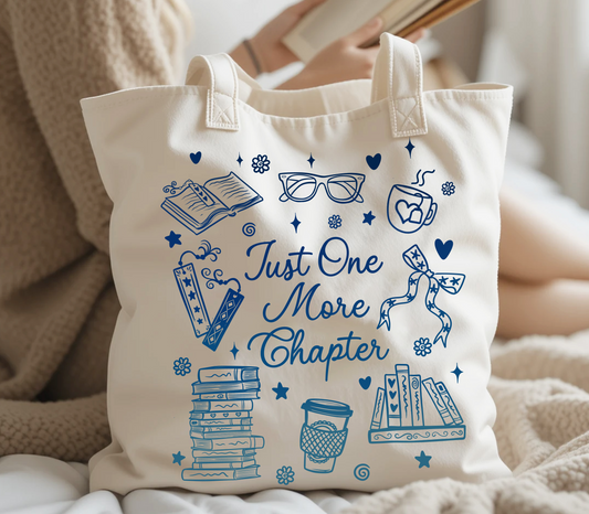 Just One More Chapter - Bookish Tote bag