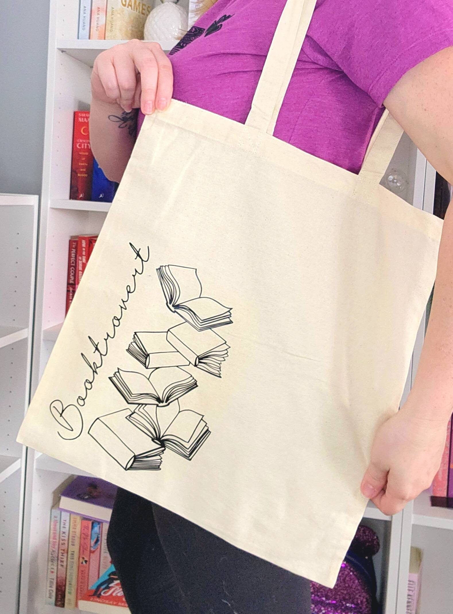 Booktrovert TOTE | bookish merch | books | reader | reading