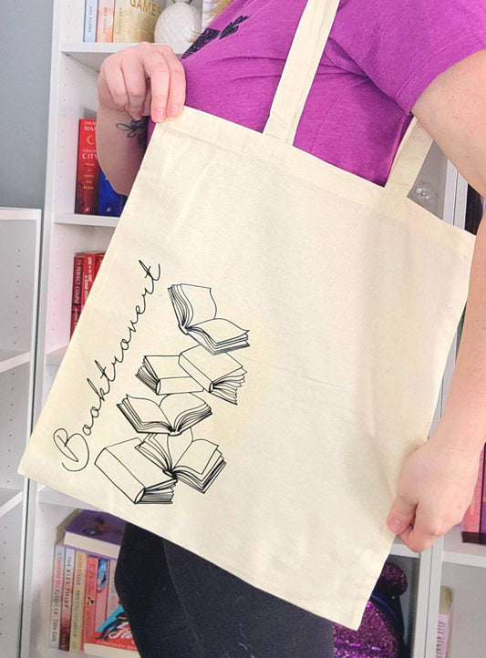 Booktrovert TOTE | bookish merch | books | reader | reading