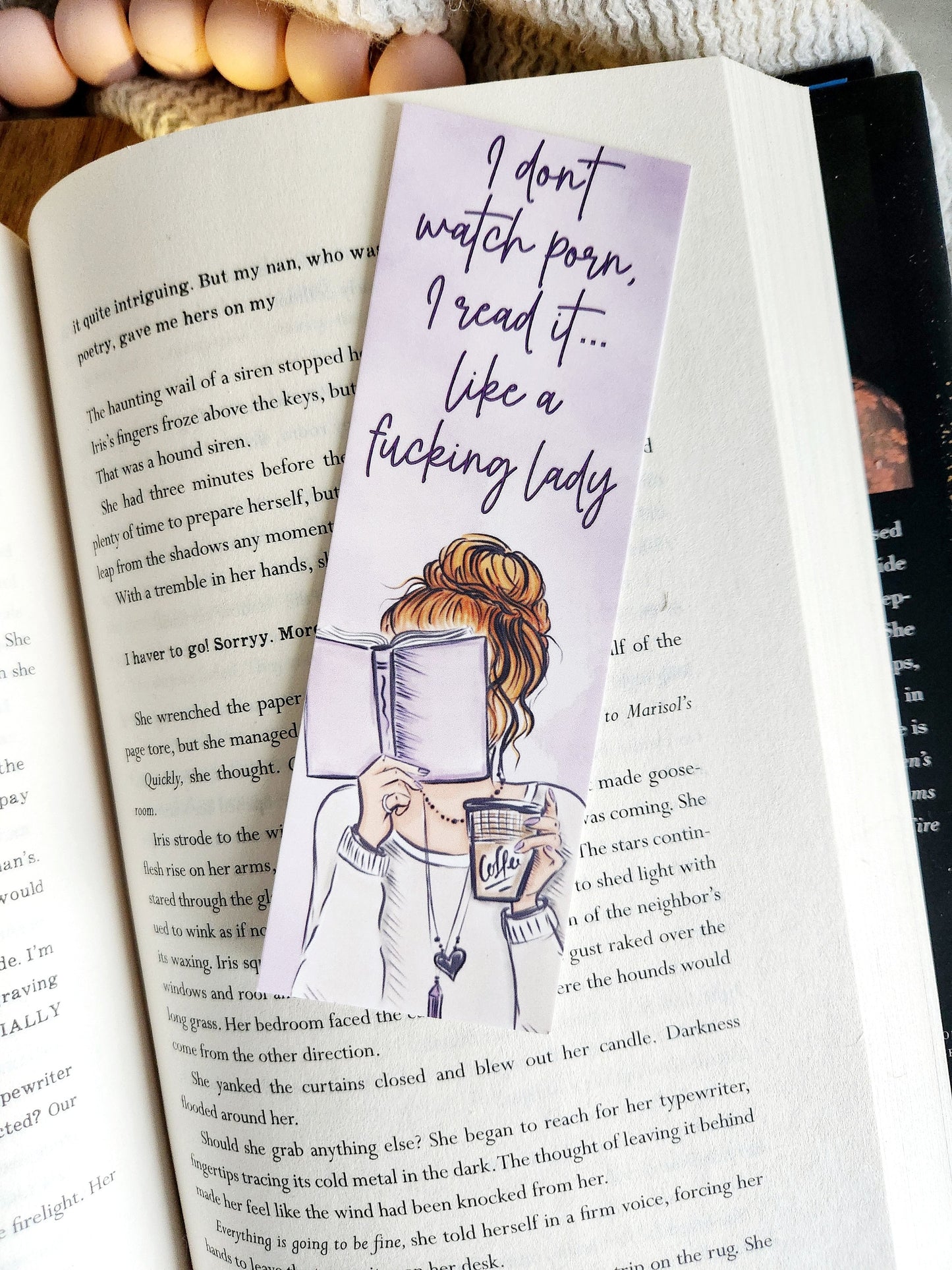 I Read Smut Bookmark, Funny Book Lover Gift