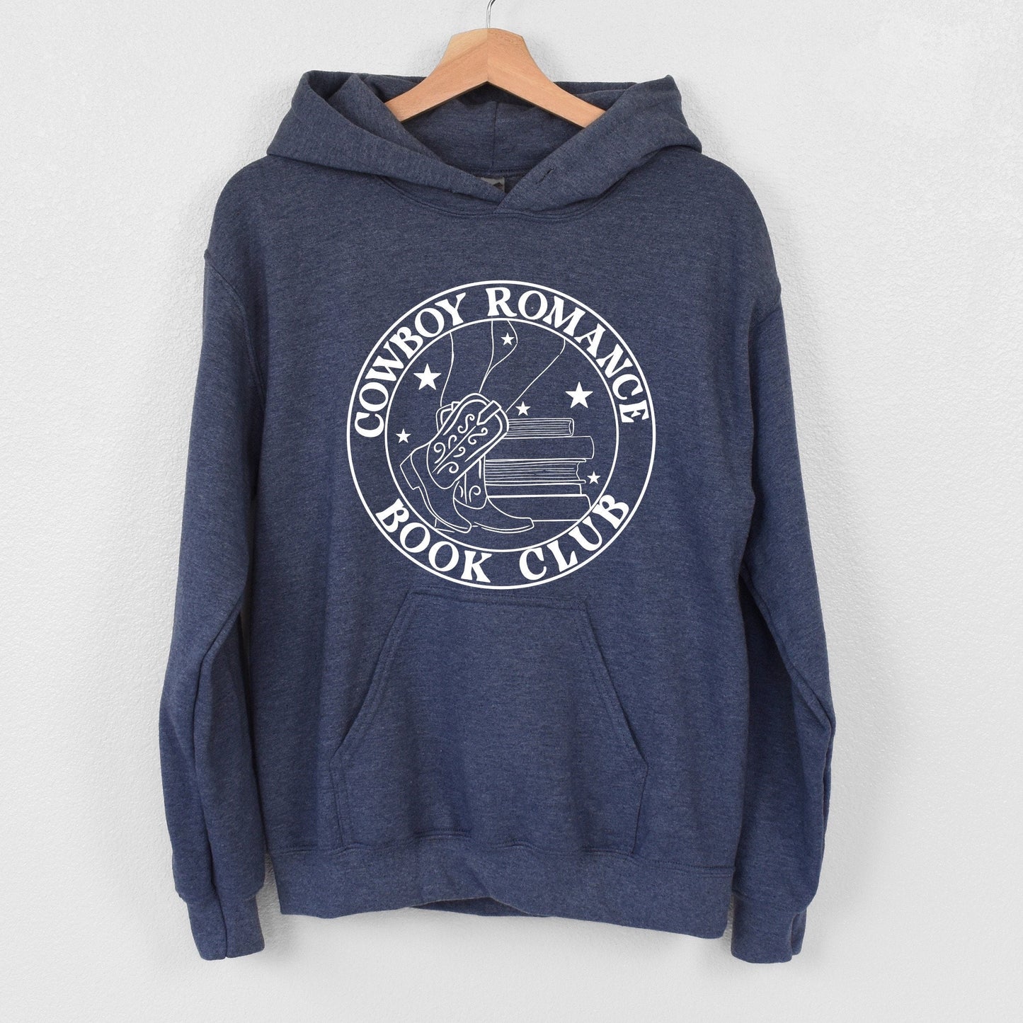 Cowboy Romance book club hoodie | Reading Shirt | Clothing | bookish gifts | sweater | bookish merch | instagram | bookstagram | sweater
