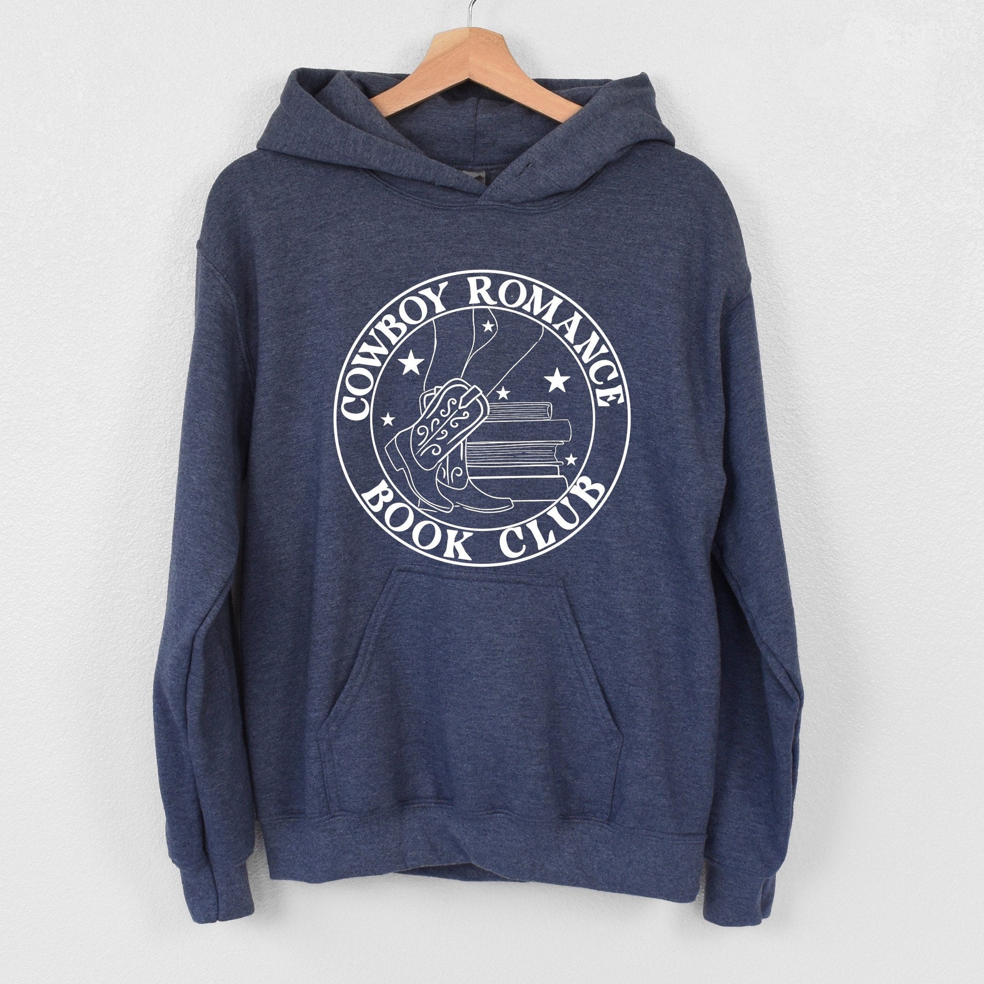 Cowboy Romance book club hoodie | Reading Shirt | Clothing | bookish gifts | sweater | bookish merch | instagram | bookstagram | sweater