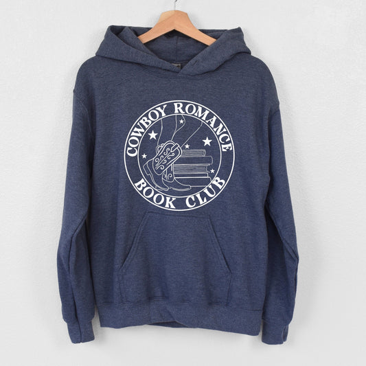 Cowboy Romance book club hoodie | Reading Shirt | Clothing | bookish gifts | sweater | bookish merch | instagram | bookstagram | sweater