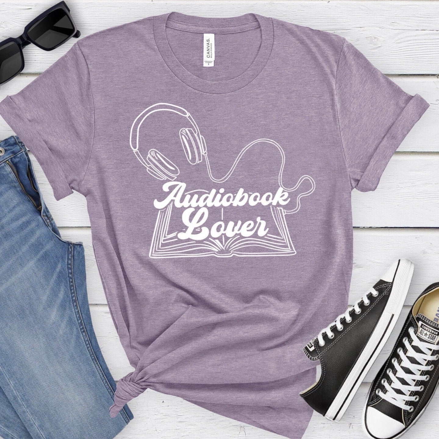 Audiobook Lover T-Shirt – Bookish Reader Tee