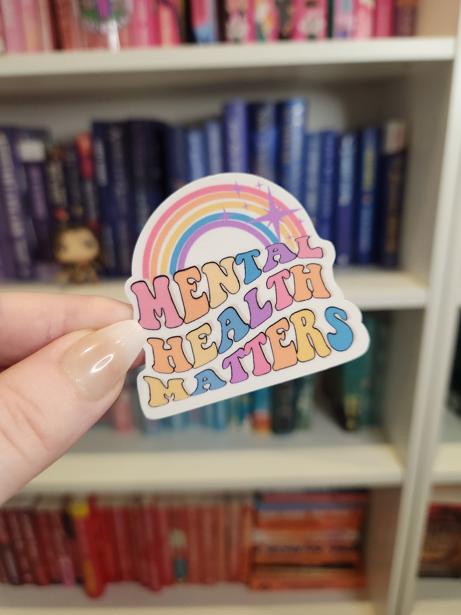 Mental Health Matters - vinyl sticker | water resistant | mental health | awareness | health | stickers