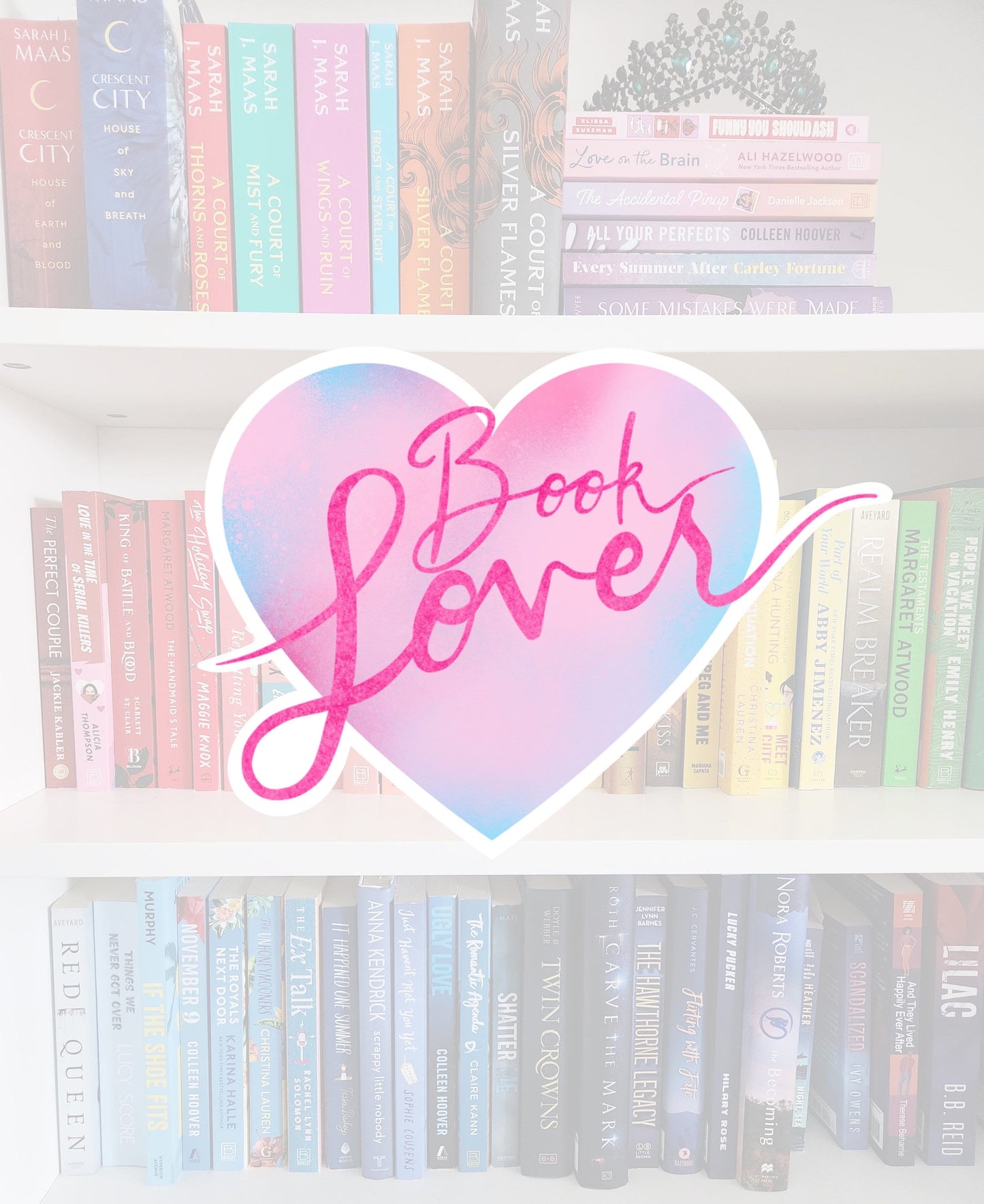 Book Lover - book sticker / booktok / book addict / water resistant | bookish gifts | books | bookish | t.swift | swifte