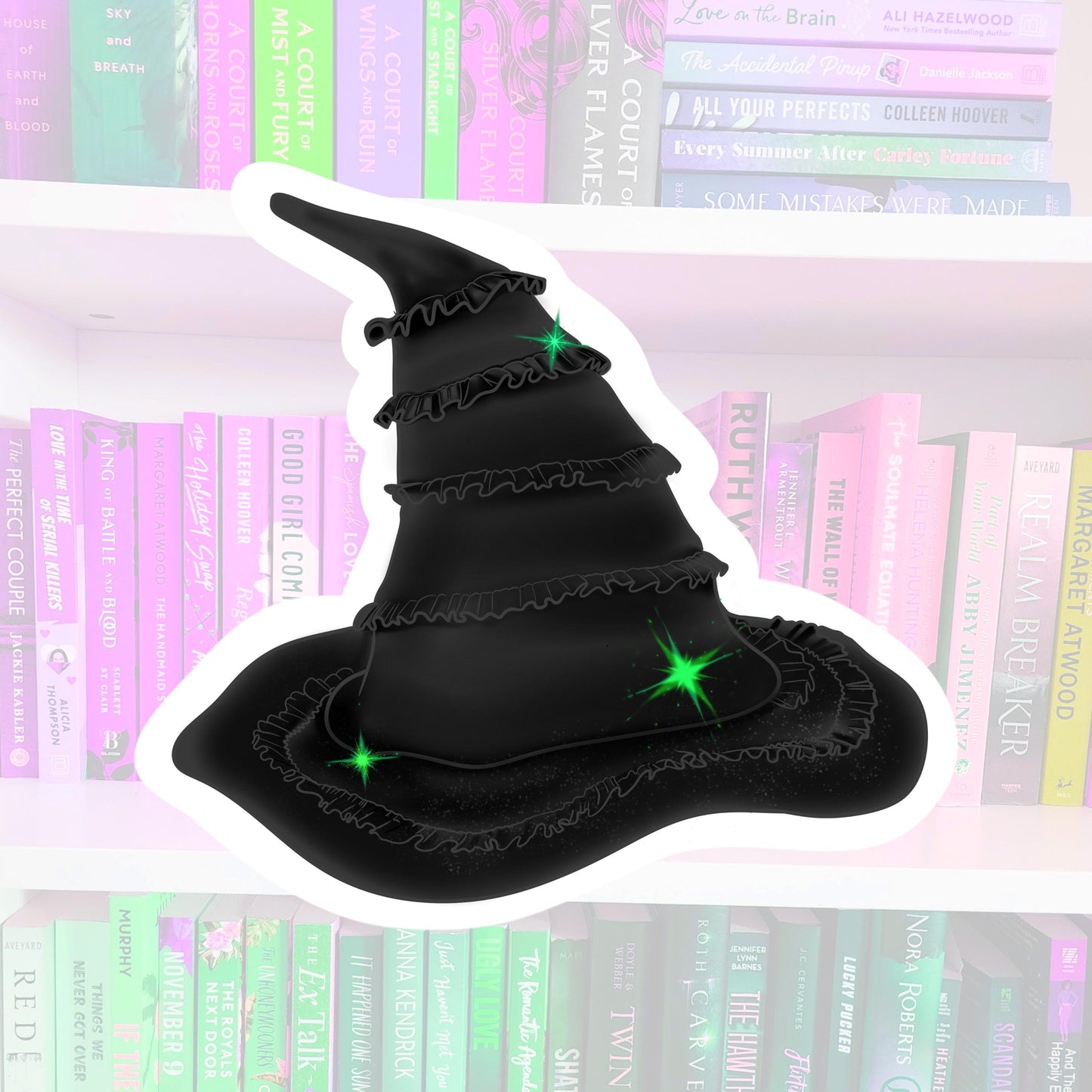Witches Hat - WICKED inspired - Sticker | bookish merch | bookish gifts | book addict | reader | laptop stickers | books | kindle sticker