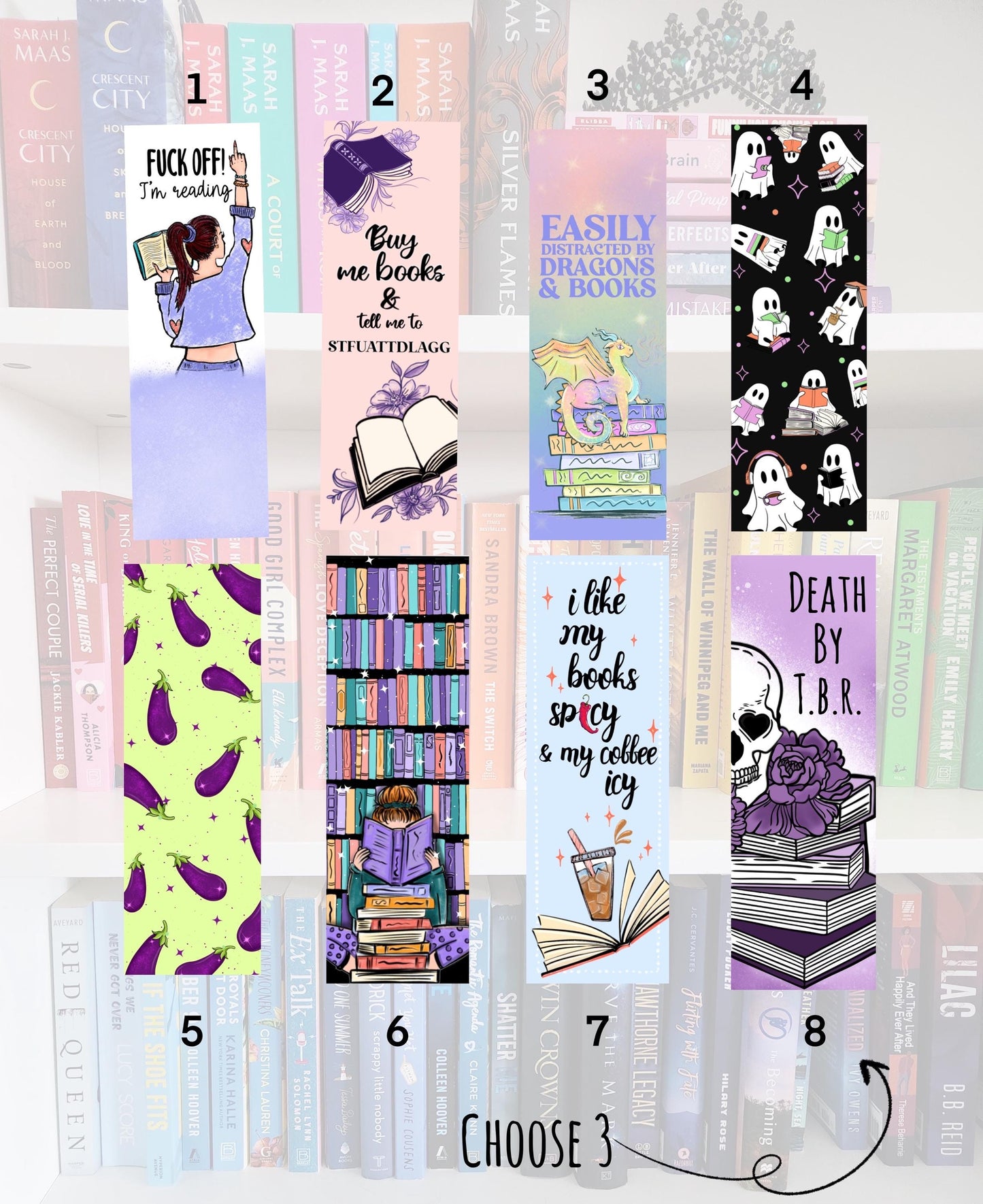 Book Lover Gift Box – T-Shirt, Tote, Tumbler, Stickers, Bookmarks