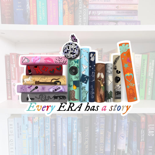 Every ERA has a story- vinyl sticker | water resistant | gifts | bookish | t.swift | swifte