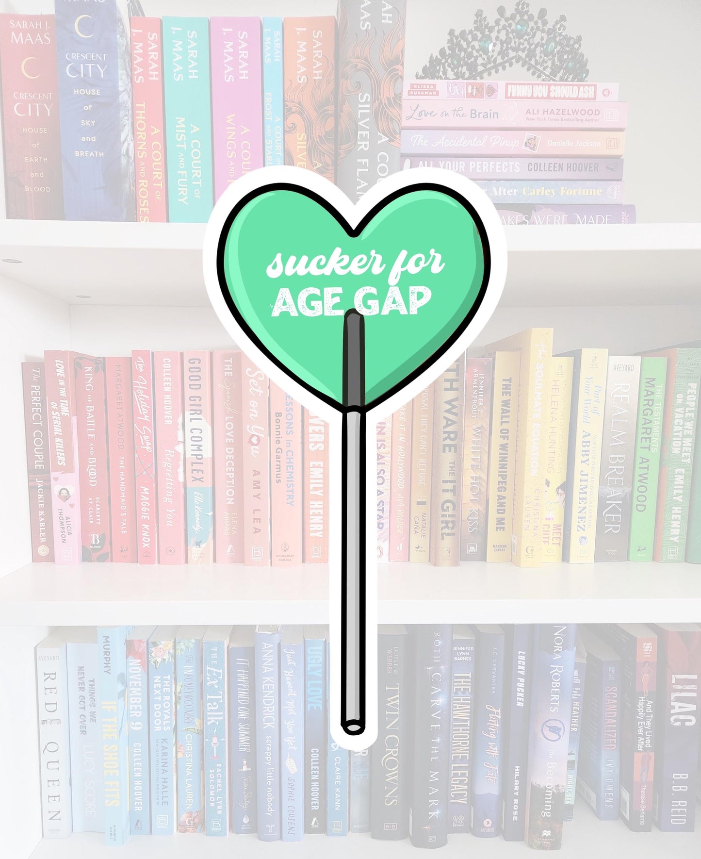 Sucker for… - bookish stickers / booktok / book addict / whimsy / reader / water resistant | bookish gifts | kindle