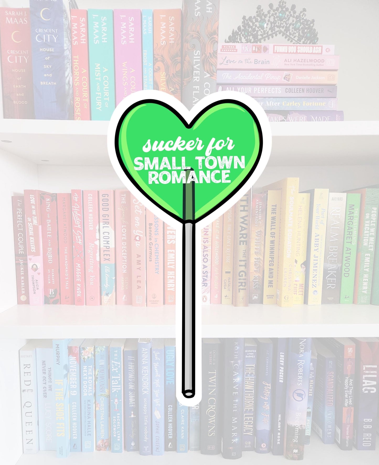 Sucker for… - bookish stickers / booktok / book addict / whimsy / reader / water resistant | bookish gifts | kindle