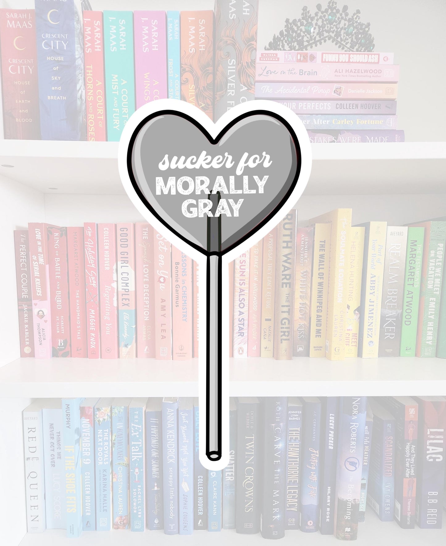 Sucker for… - bookish stickers / booktok / book addict / whimsy / reader / water resistant | bookish gifts | kindle