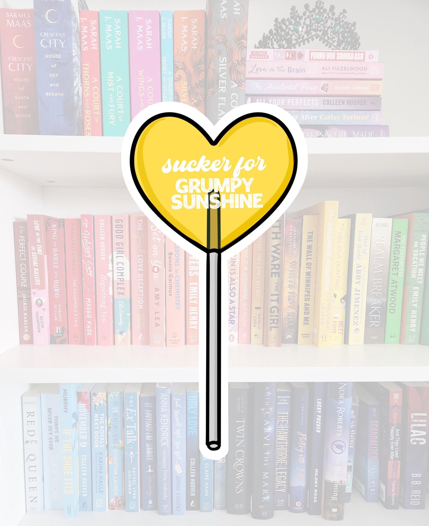 Sucker for… - bookish stickers / booktok / book addict / whimsy / reader / water resistant | bookish gifts | kindle