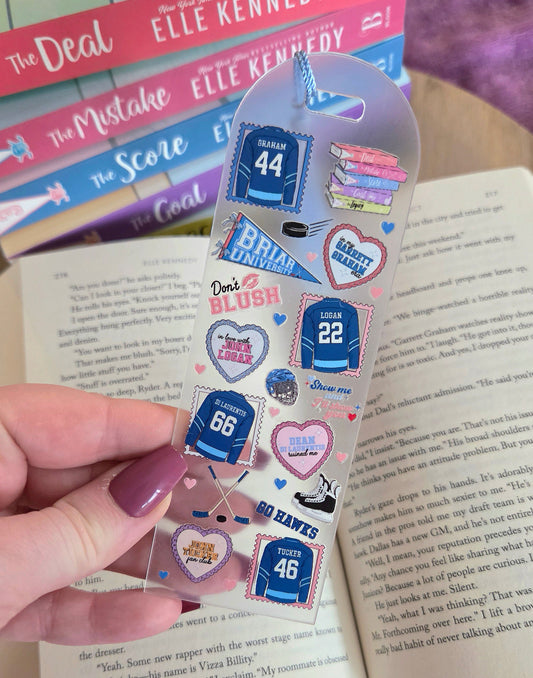 Off-Campus bookmark - Acrylic (with Tassel)