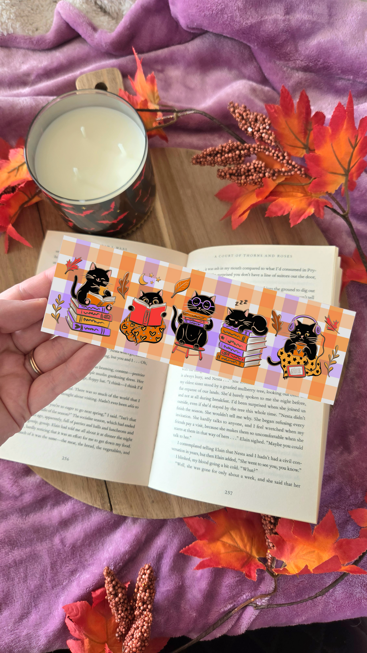 Cozy Cats Bookmark