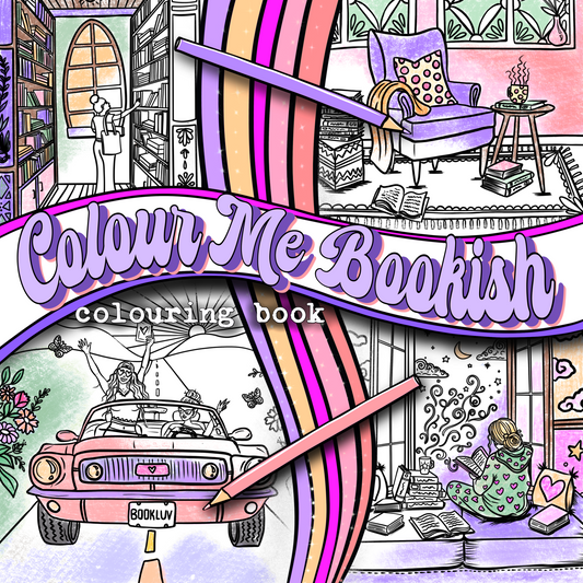 Colour Me Bookish - Colouring book